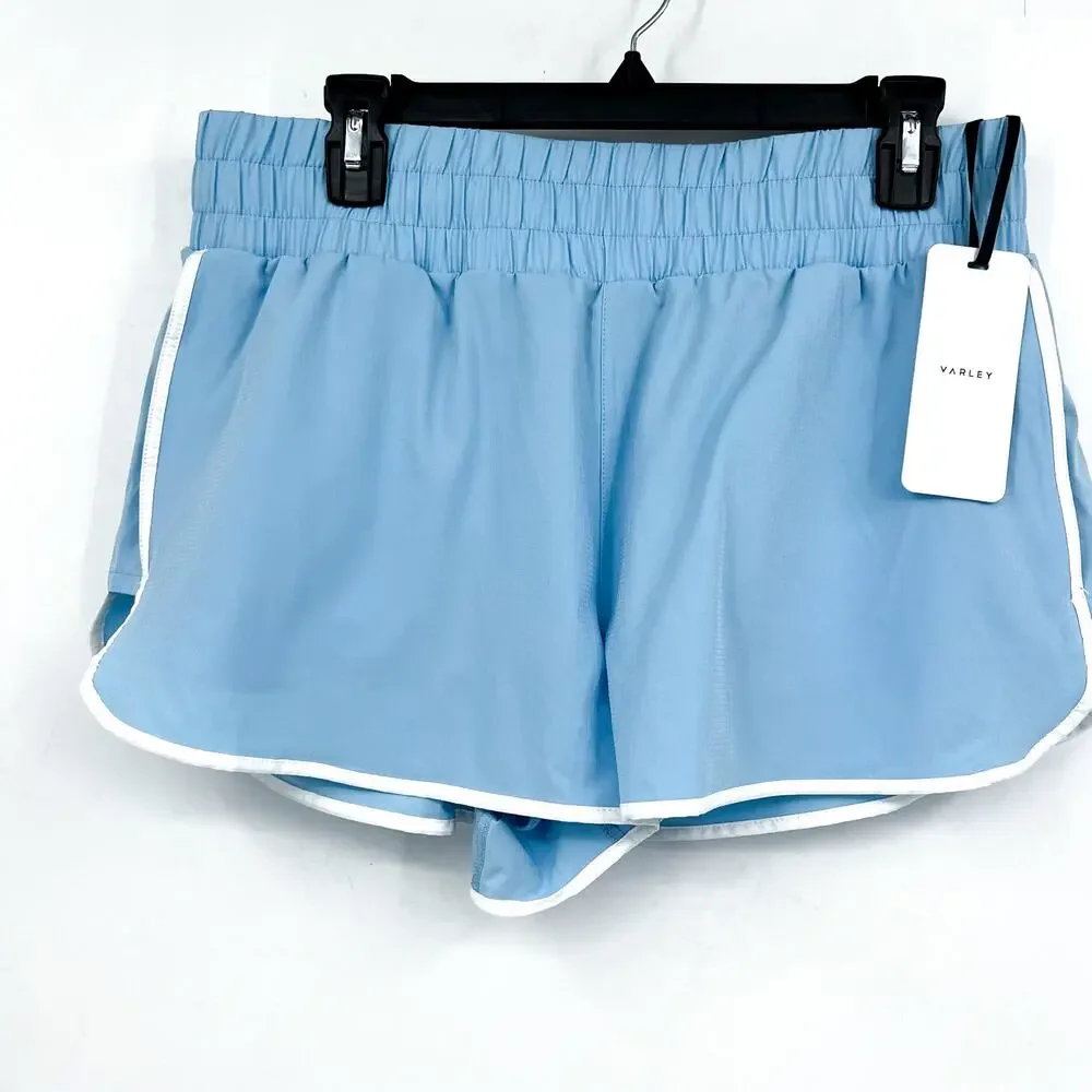 VARLEY Women's Arlington Running Shorts Large Airy Blue 2'' Inseam NWT - Picture 6 of 13